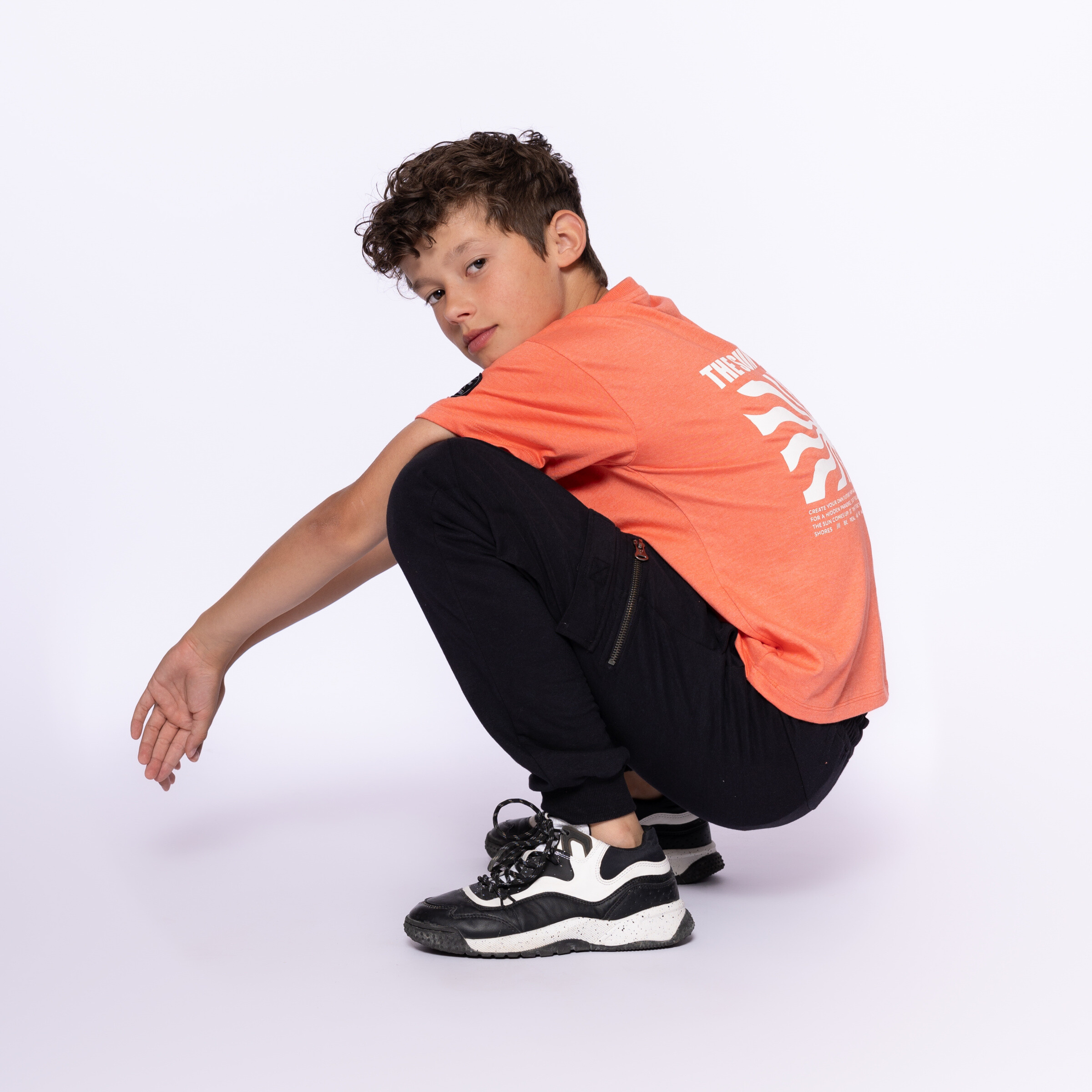 Wholesaler BLUE WHITE - Boy t-shirt