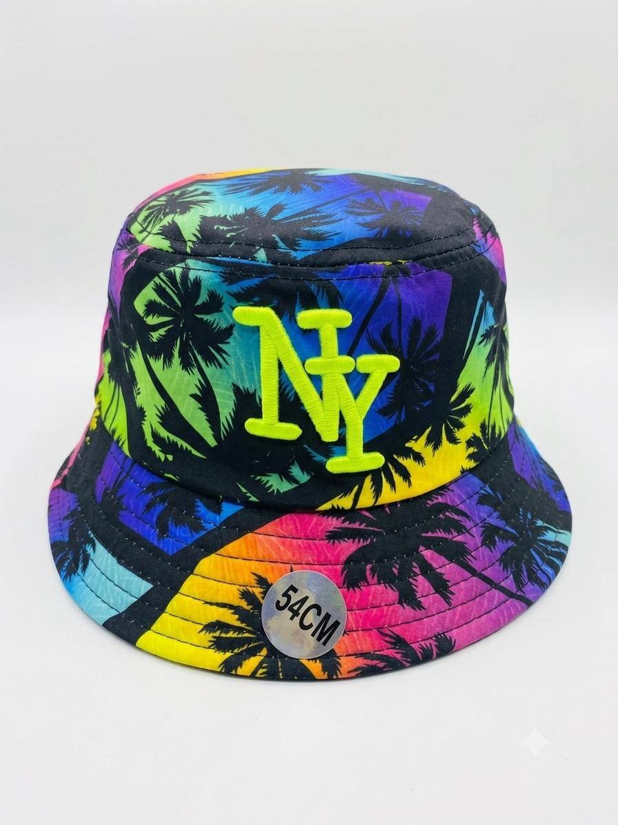 Grossiste NY - Bob NY palmier logo fluo