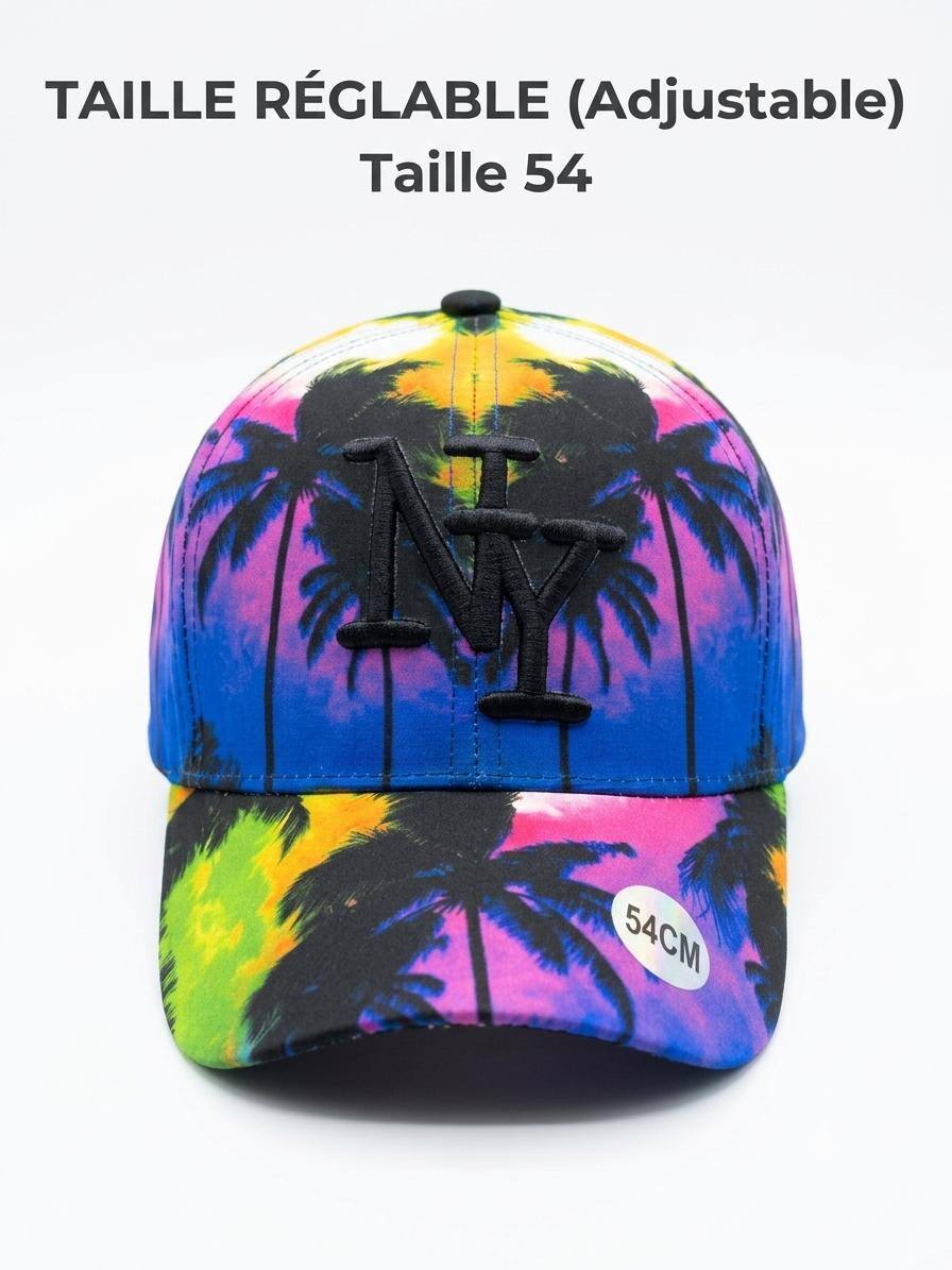 Grossiste NY - Casquette NY enfant palmier sombre