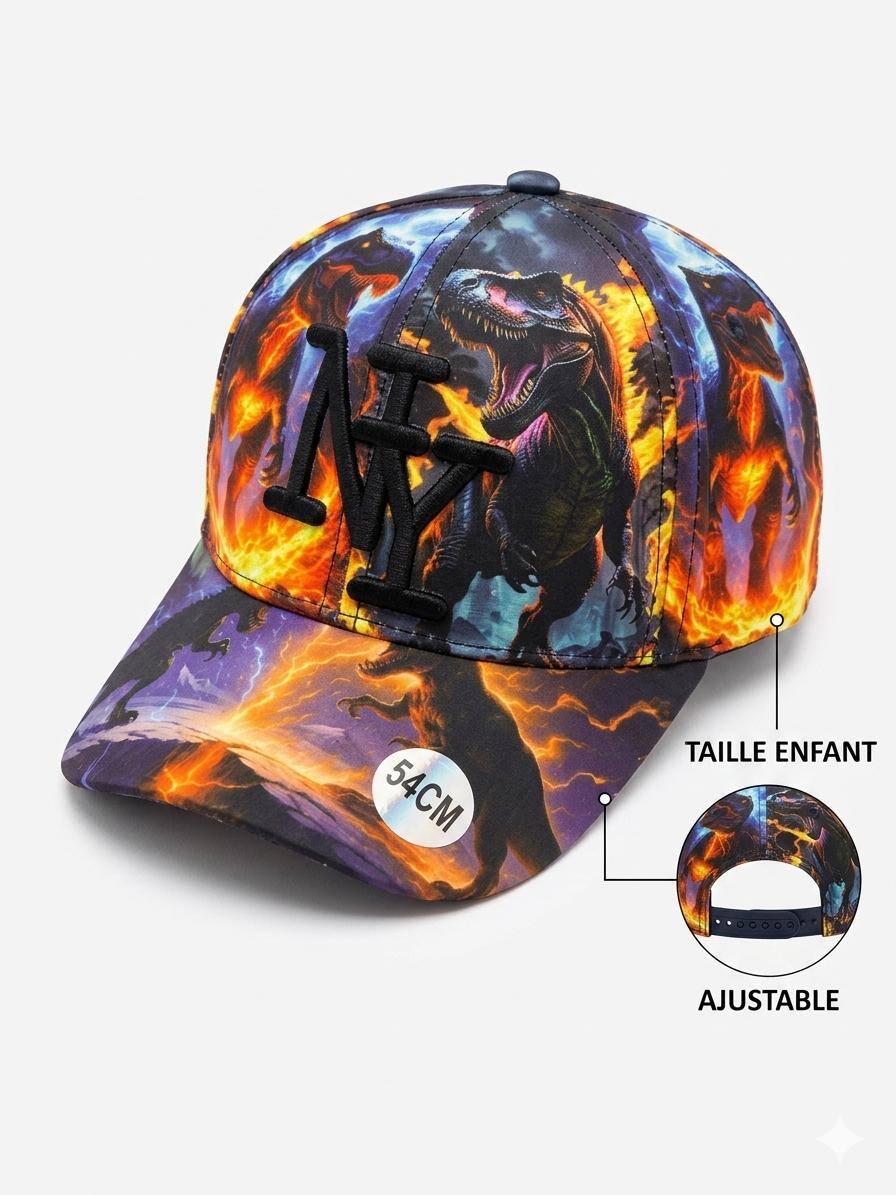 Wholesaler NY - NY kids' cap with dinosaur