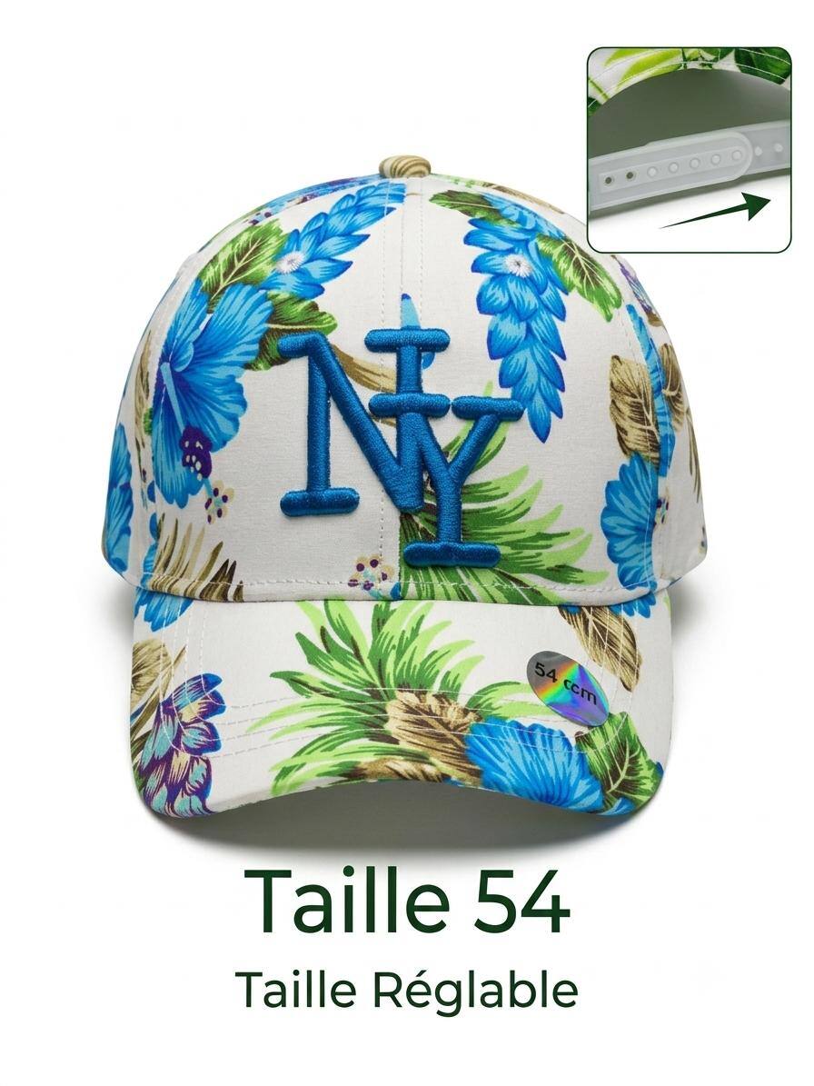 Grossiste NY - Casquette NY enfant hawai bleu