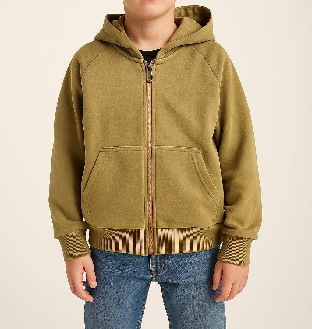 Grossiste Origin's Paris - Gilet molleton zippé