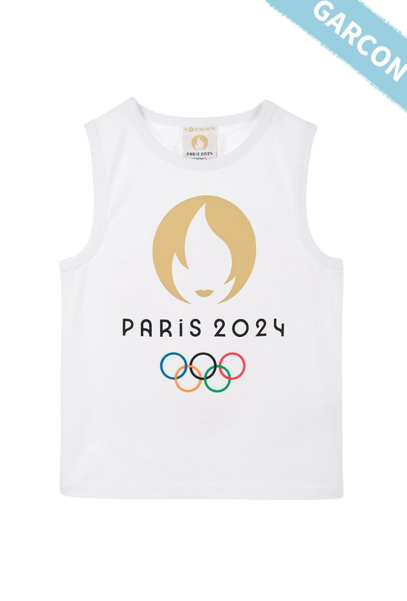 Großhändler Paris 2024 - Offizielles Tanktop für Jungen von JO PARIS 2024