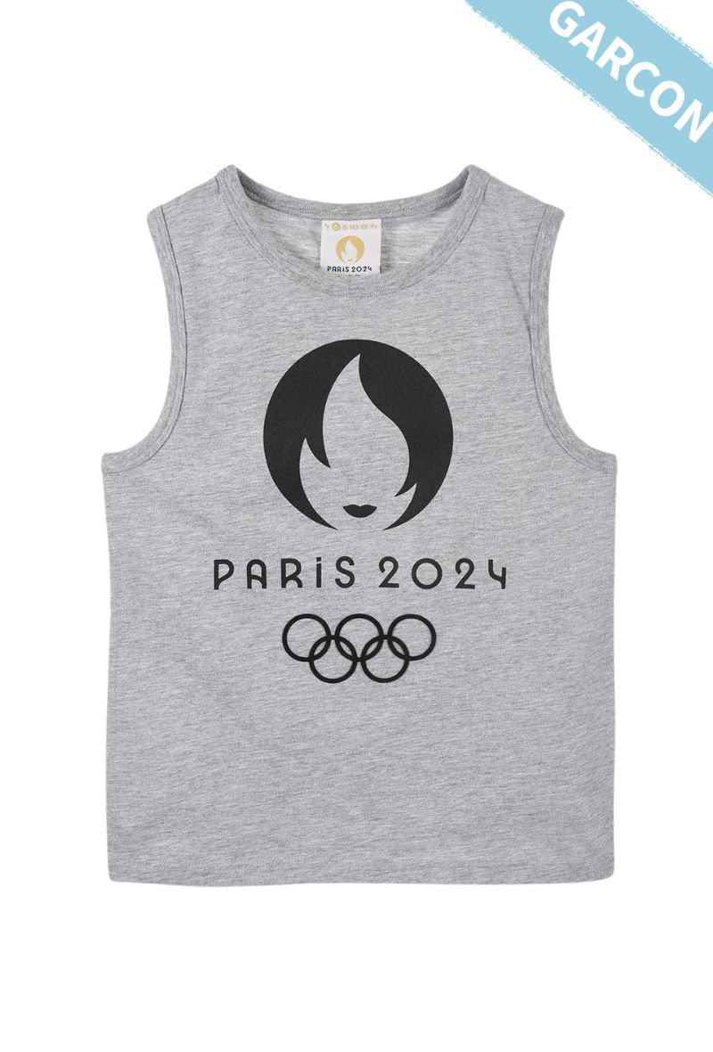 Großhändler Paris 2024 - Offizielles Tanktop für Jungen von JO PARIS 2024