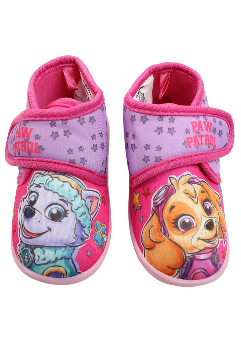 Chaussures D'école Paw Patrol Skye – Enfant, Scratch Imprimé, Semelle Intérieure Rose