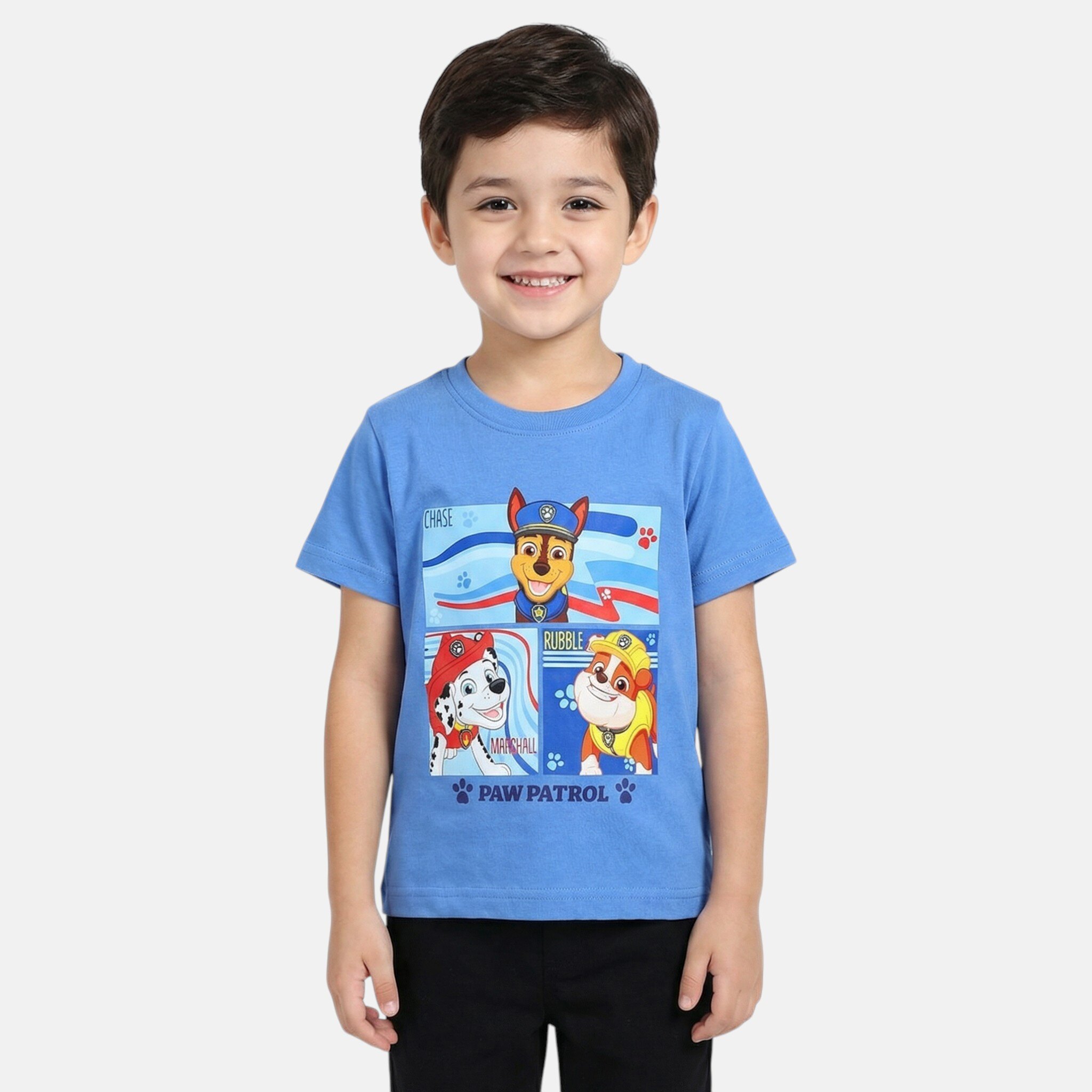 Grossiste Paw Patrol - T-shirt manches courtes Paw Patrol Garçon