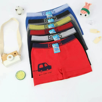 Grossiste PHENIX ROUGE - Boxer garçon imprimé en coton Grossiste PHENIX ROUGE - Boxer garçon imprimé en coton