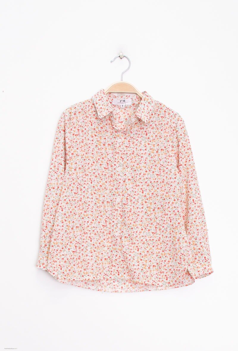 Wholesaler PM Mère & Fille - Flower printed shirt