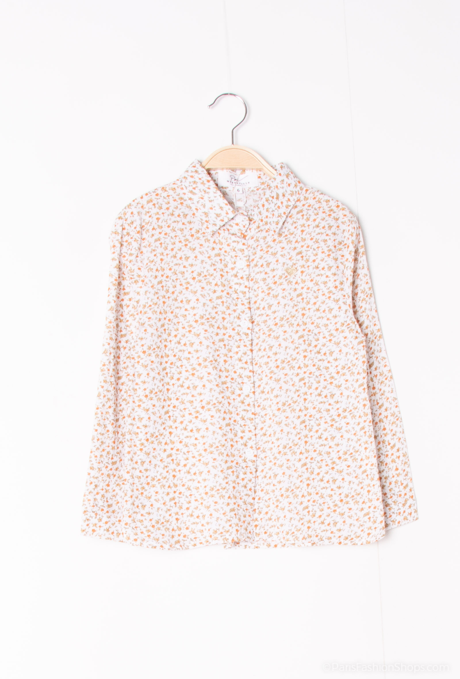 Wholesaler PM Mère & Fille - Floral cotton shirt