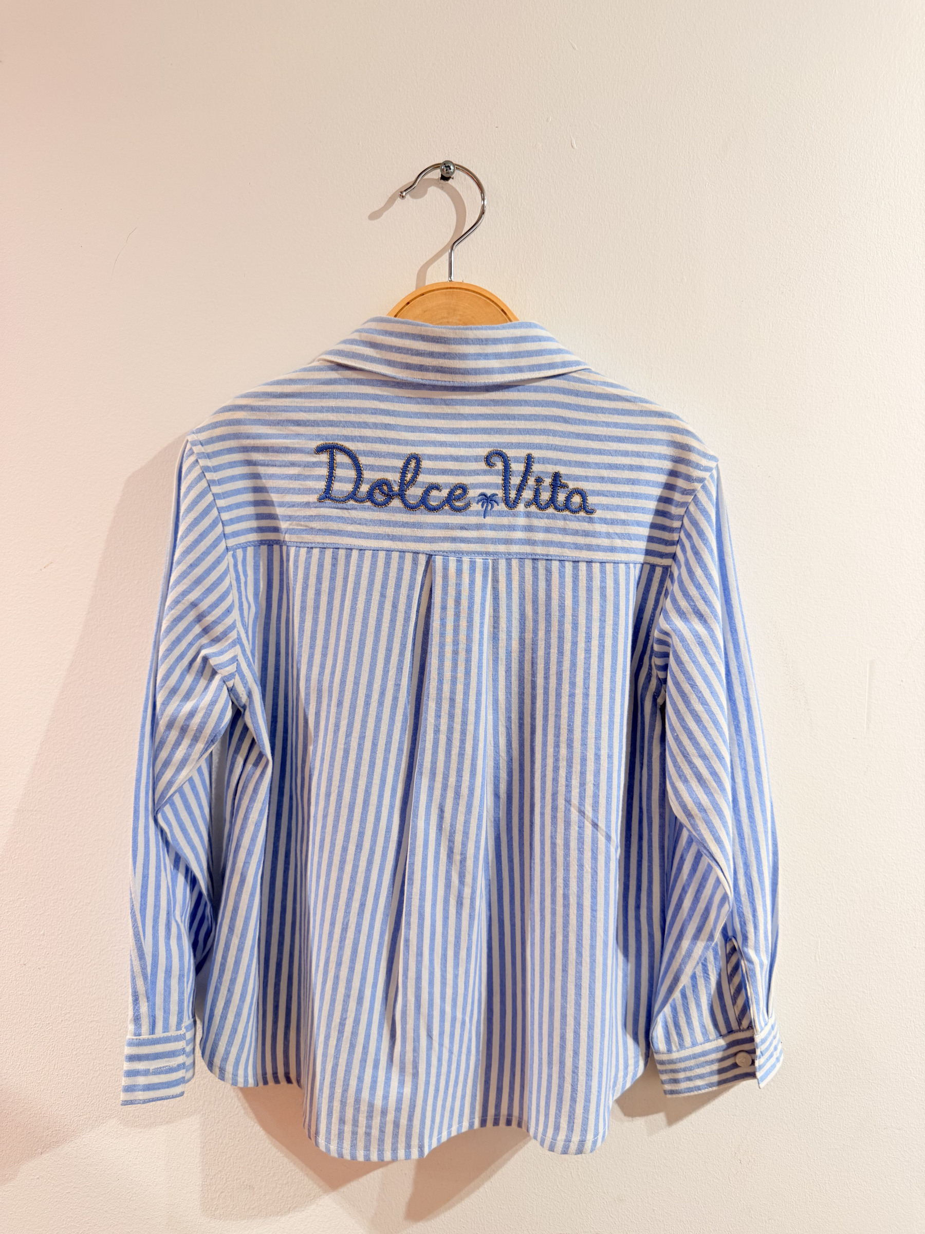 Grossiste PM Mère & Fille - Chemise rayée DOLCE VITA