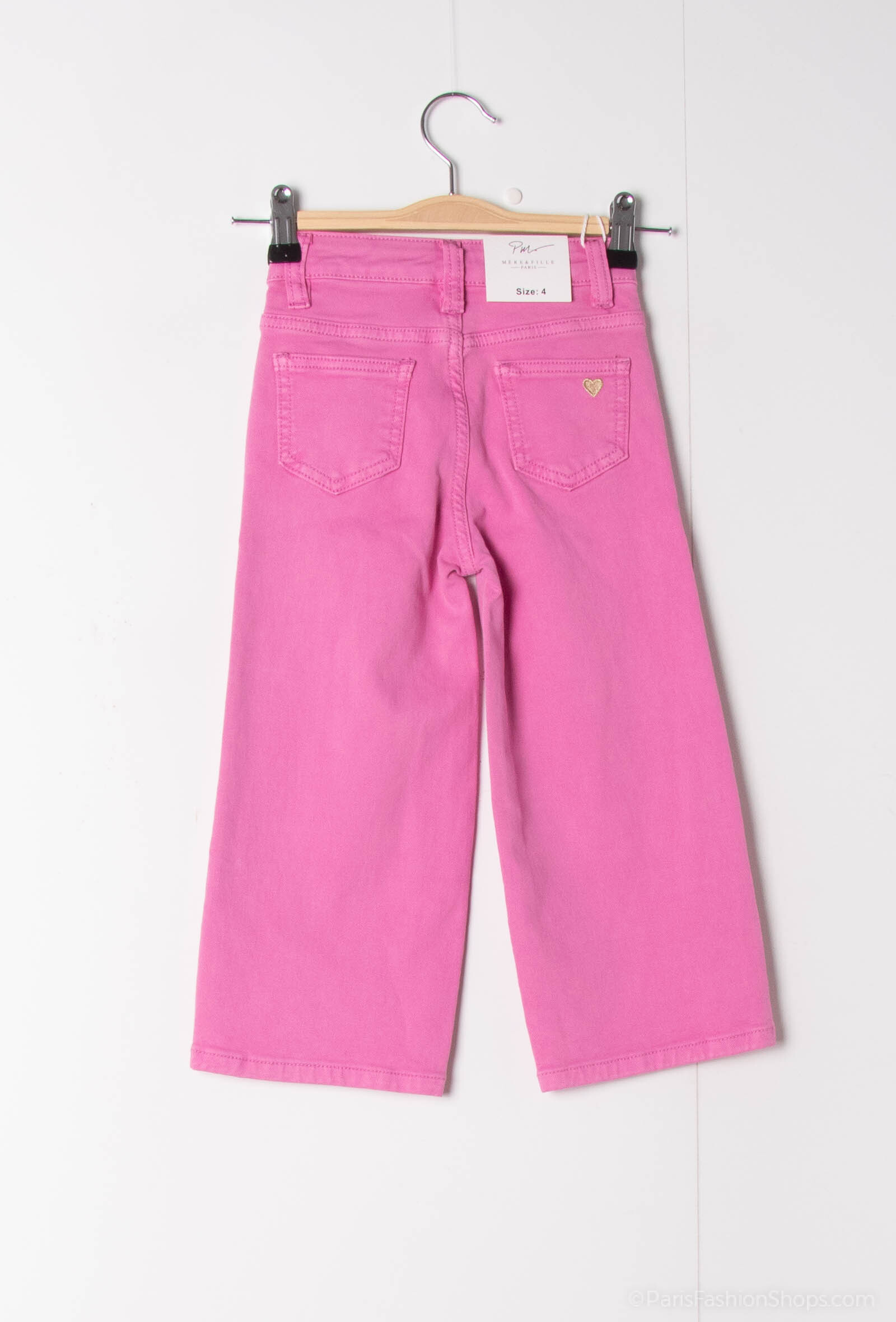 Jeans larghi - Fucsia - 2 - formato grande