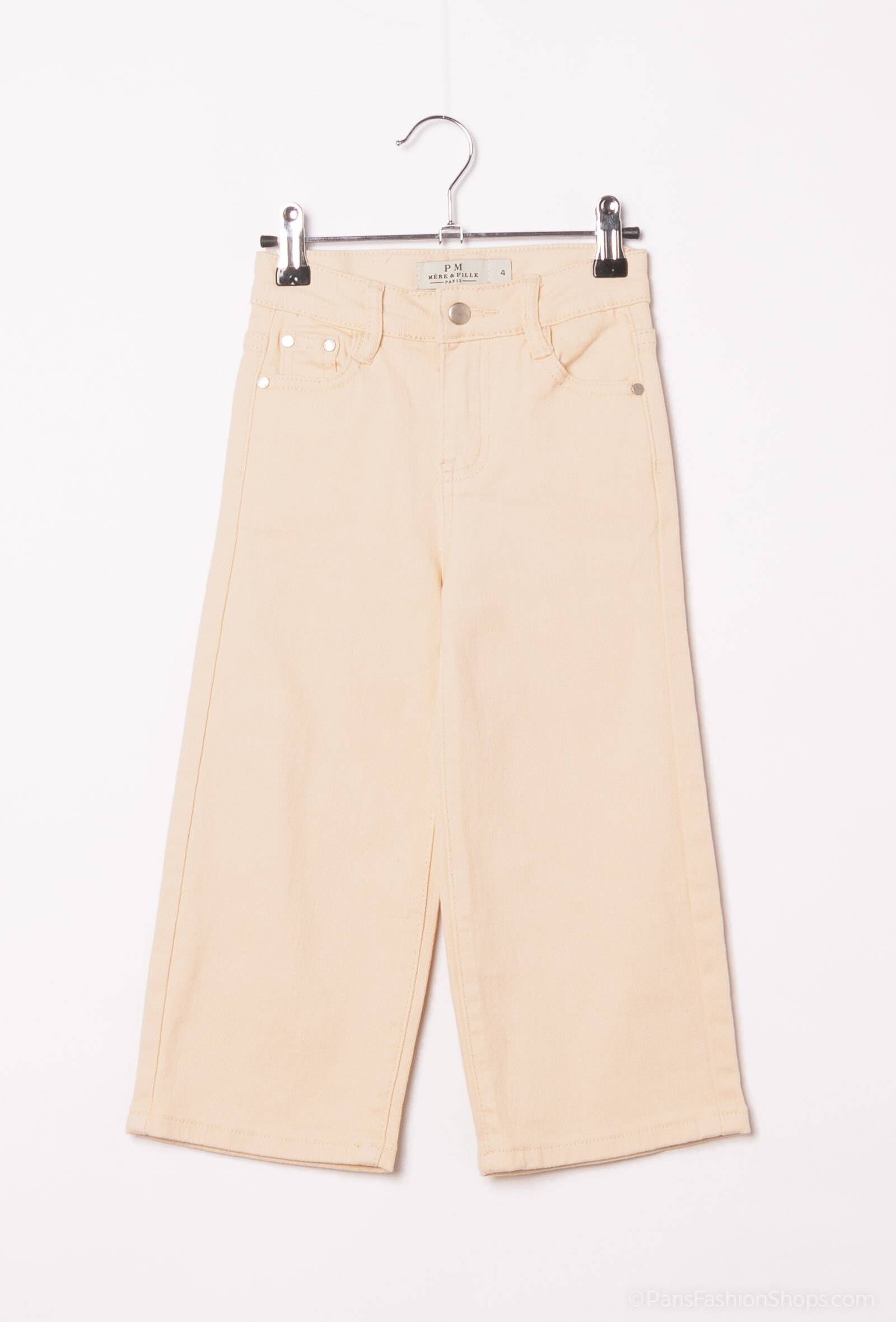 Wholesaler PM Mère & Fille - Beige wide-leg pants