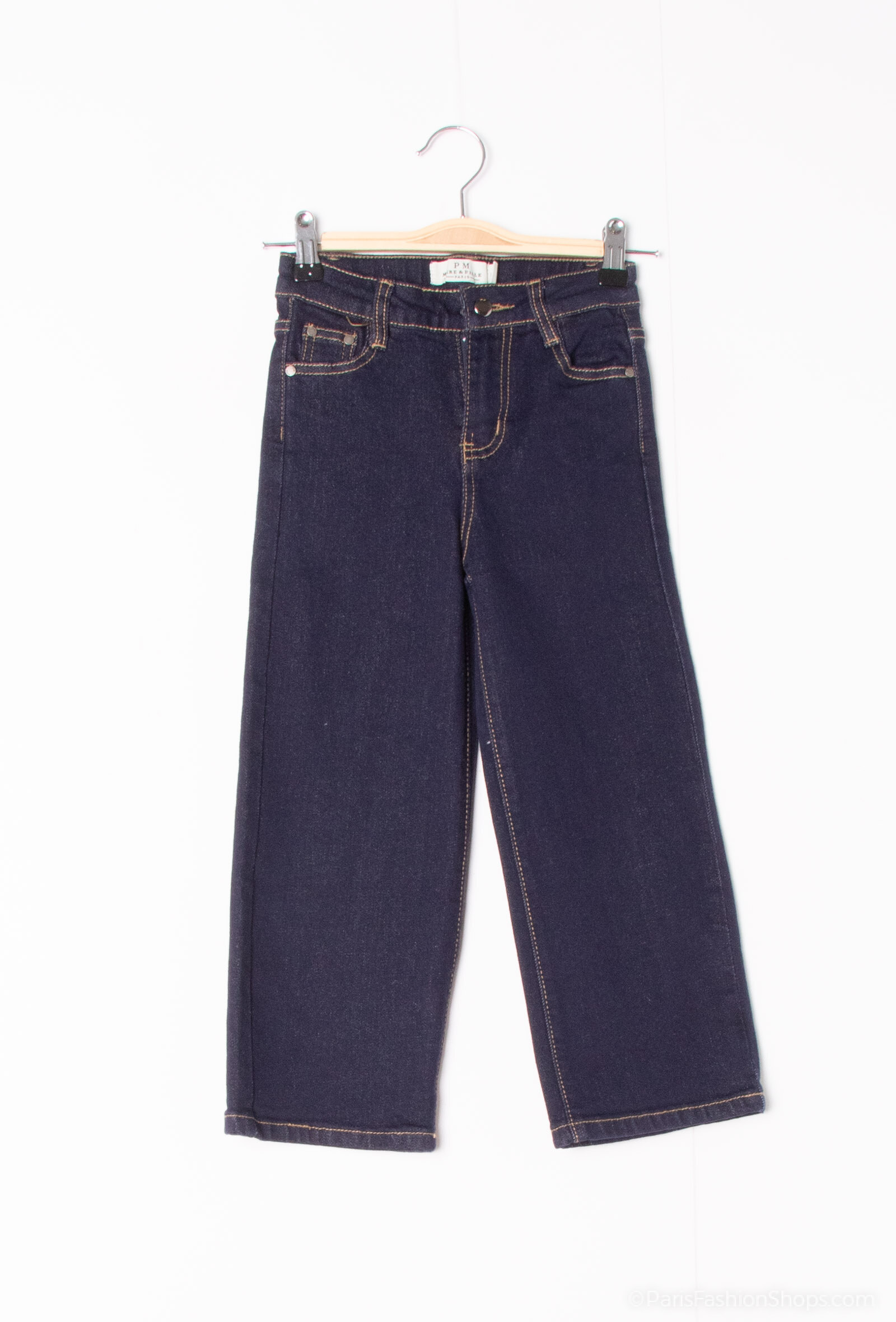Wholesaler PM Mère & Fille - Wide Raw Jeans