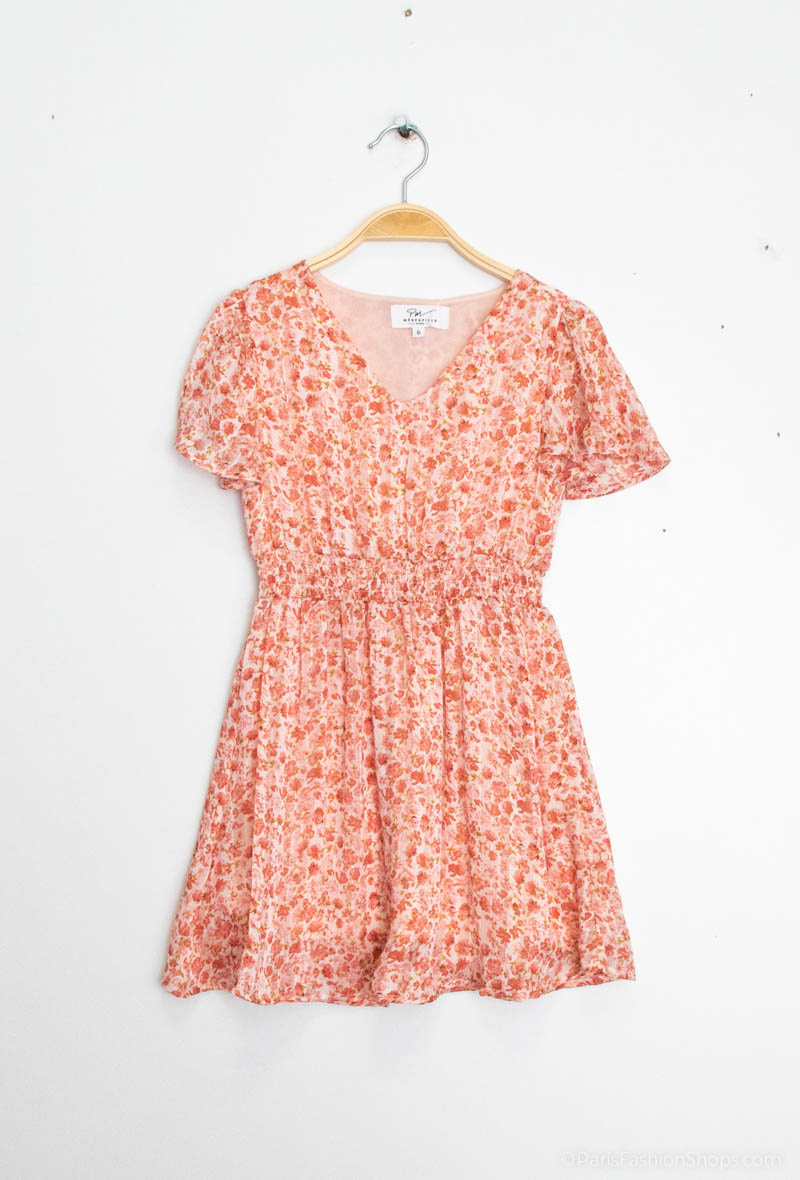 Wholesaler PM Mère & Fille - Floral printed dress