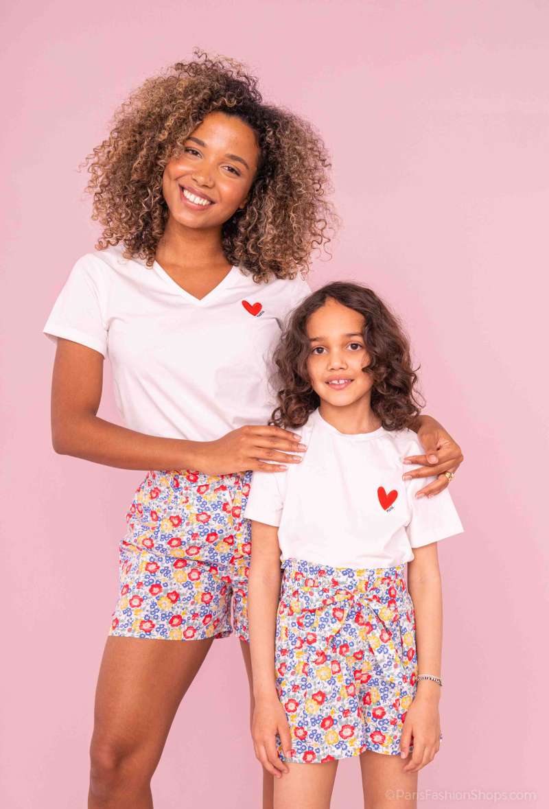 Wholesaler PM Mère & Fille - Cotton shorts