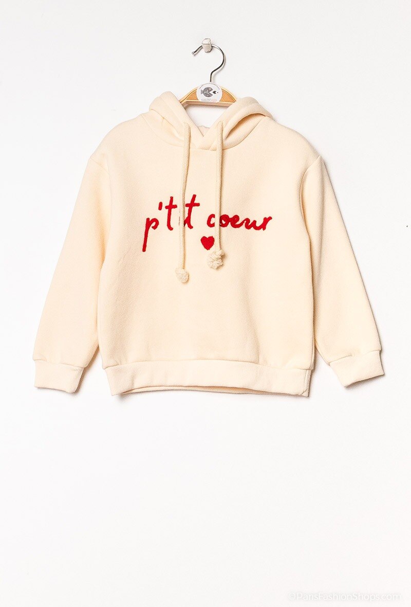 Grossiste PM Mère & Fille - Sweat à capuche et inscription