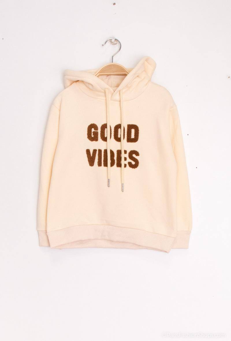 Wholesaler PM Mère & Fille - Hoodie with embroidery