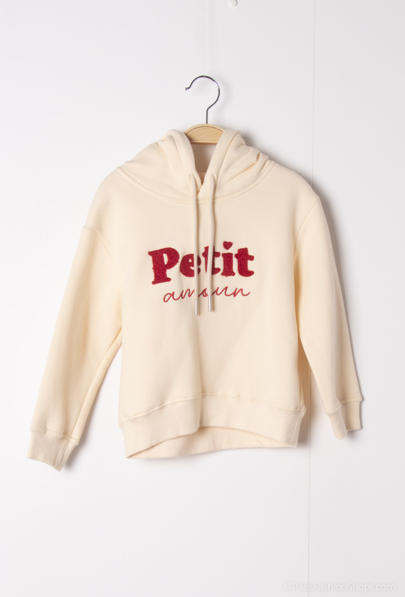 Wholesaler PM Mère & Fille - Hoodie with lettering