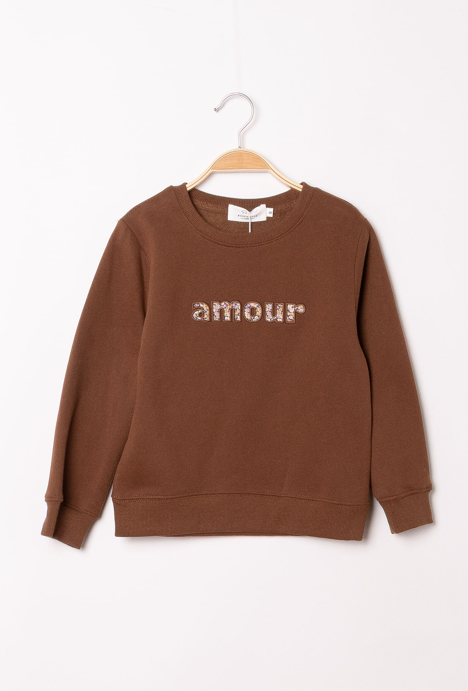 Wholesaler PM Mère & Fille - Sweatshirt with Bichette Liberty print