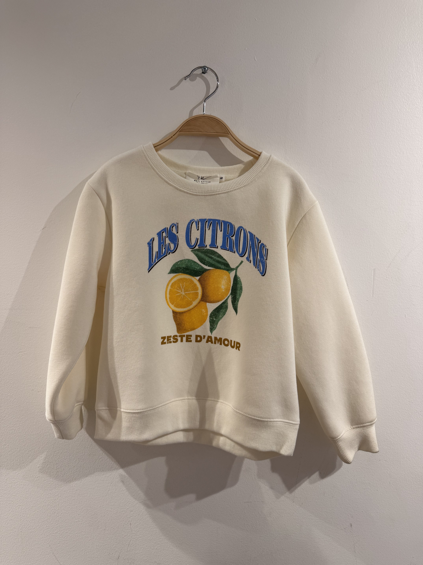 Grossiste PM Mère & Fille - SWEAT LES CITRONS
