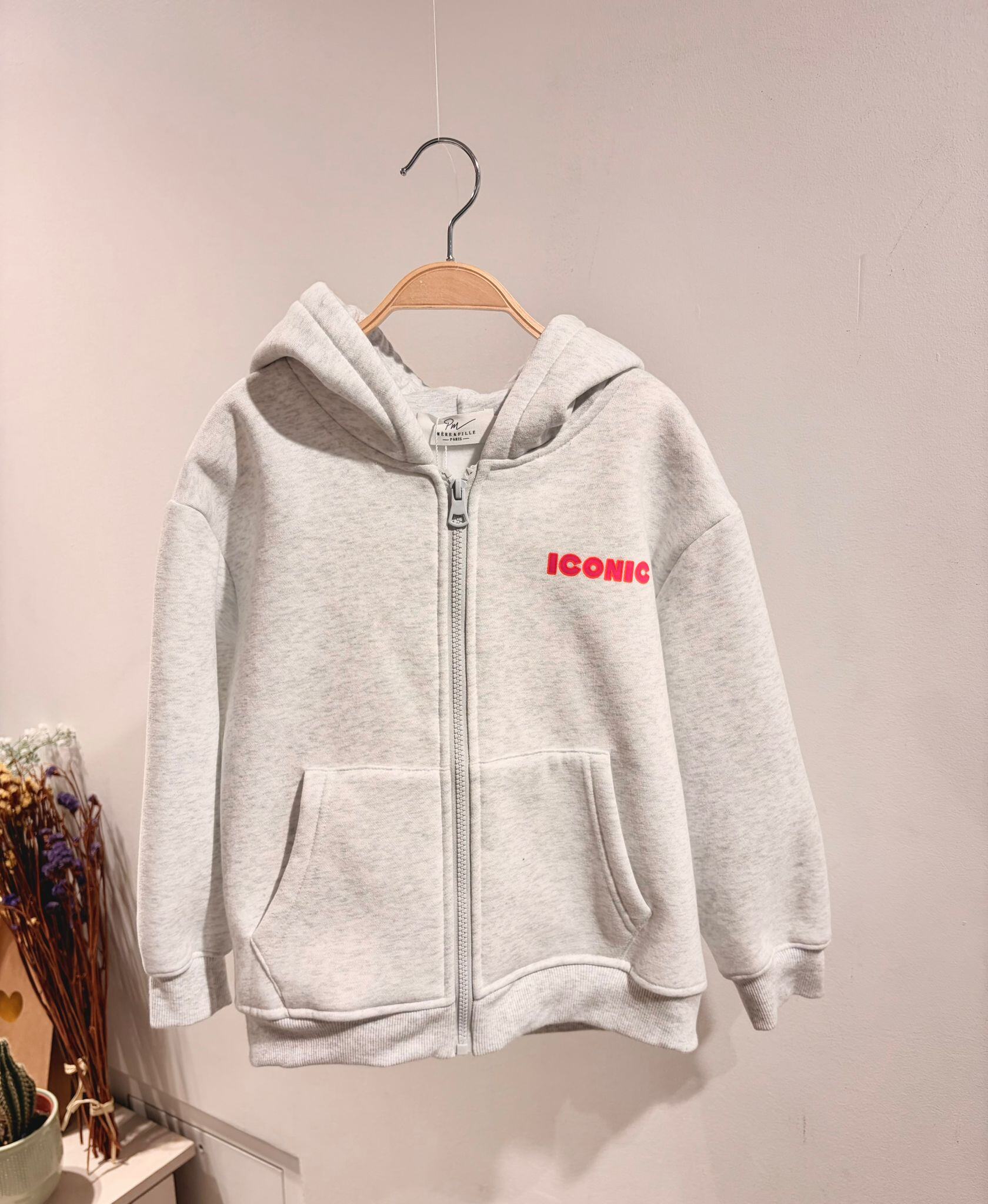 Großhändler PM Mère & Fille - Ikonischer Zip-Sweatshirt