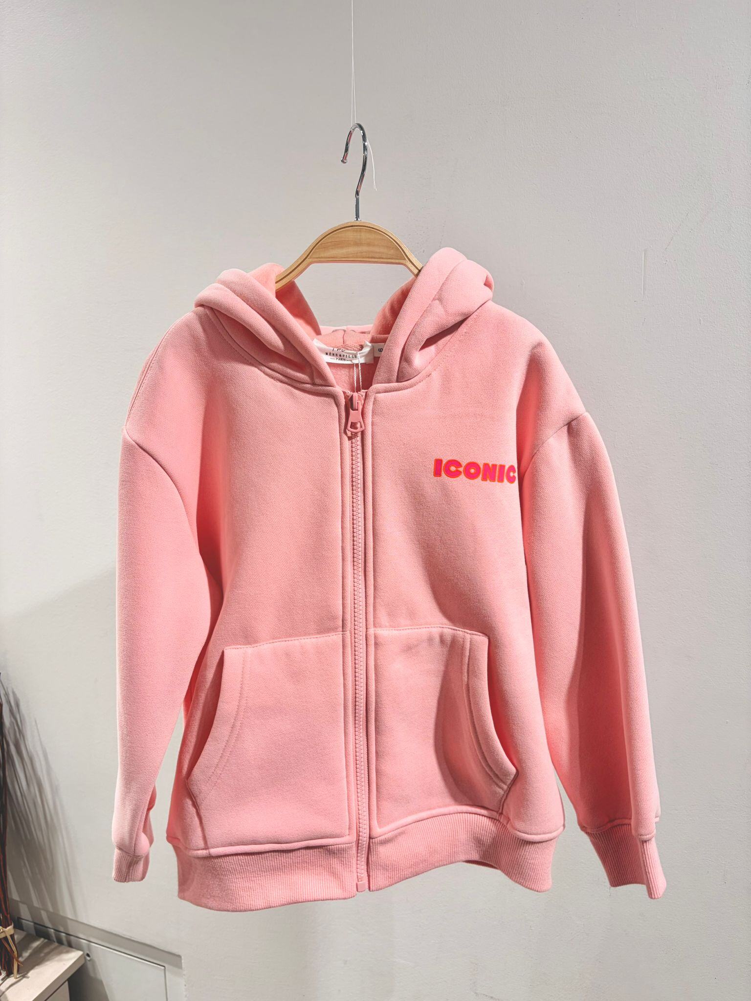 Grossiste PM Mère & Fille - Sweat zippé Iconic
