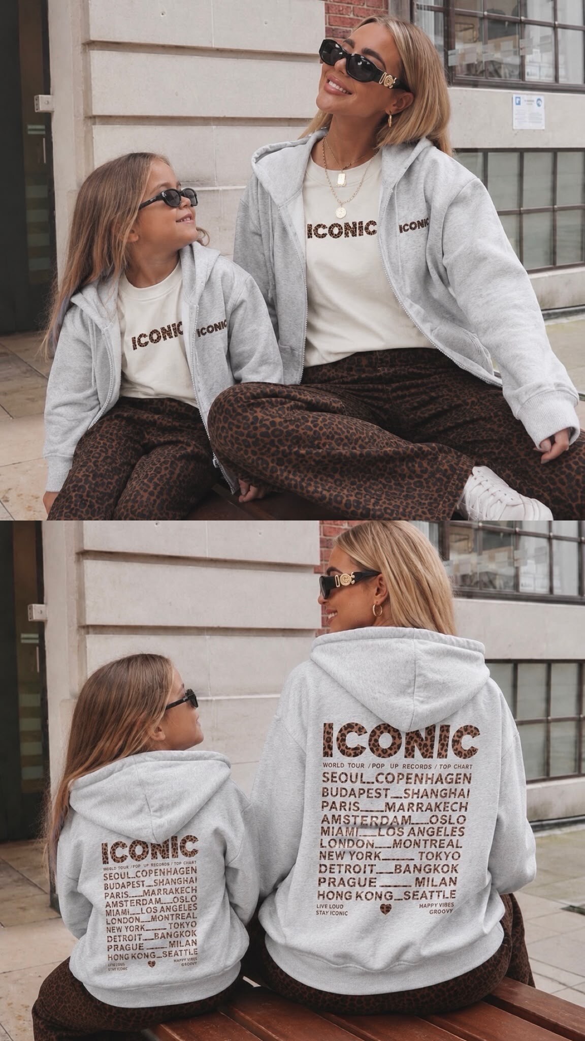 Mayorista PM Mère & Fille - Sudadera con cremallera ICONIC