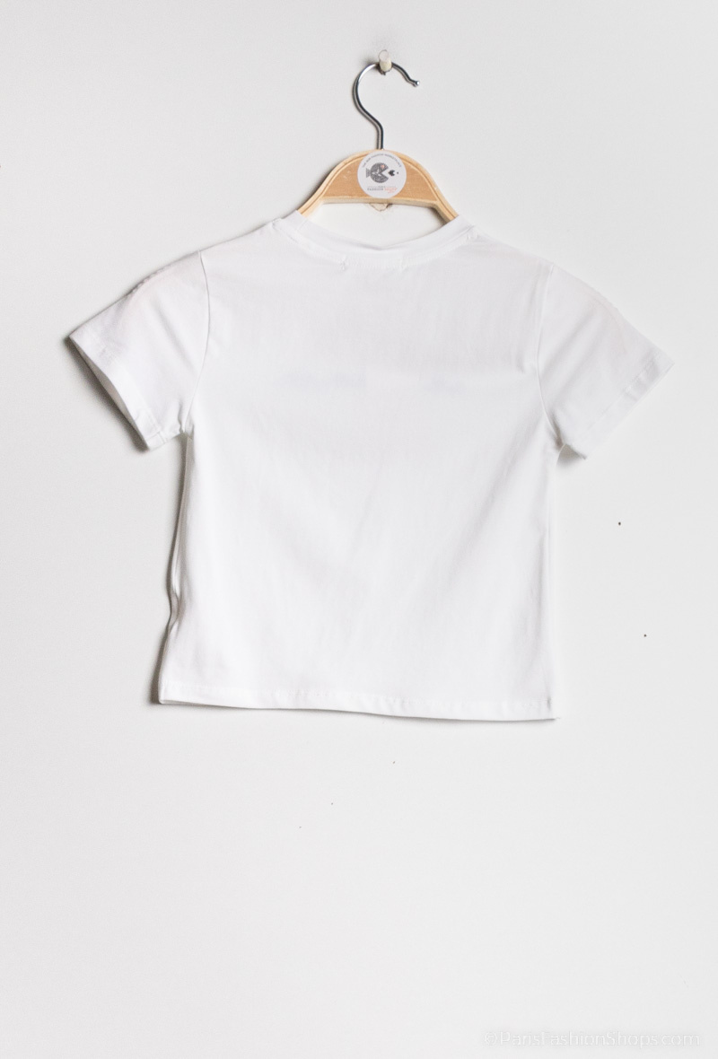 T-shirt con ricamo "come madre, come figlia" - Verde - 2 - formato grande