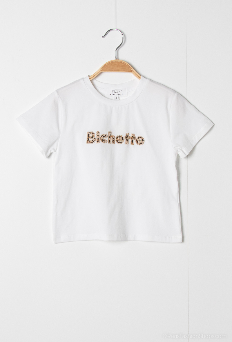 Wholesaler PM Mère & Fille - Lettering T-shirt