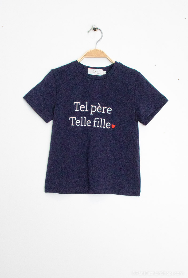 Großhändler PM Mère & Fille - T-Shirt mit Schriftzug
