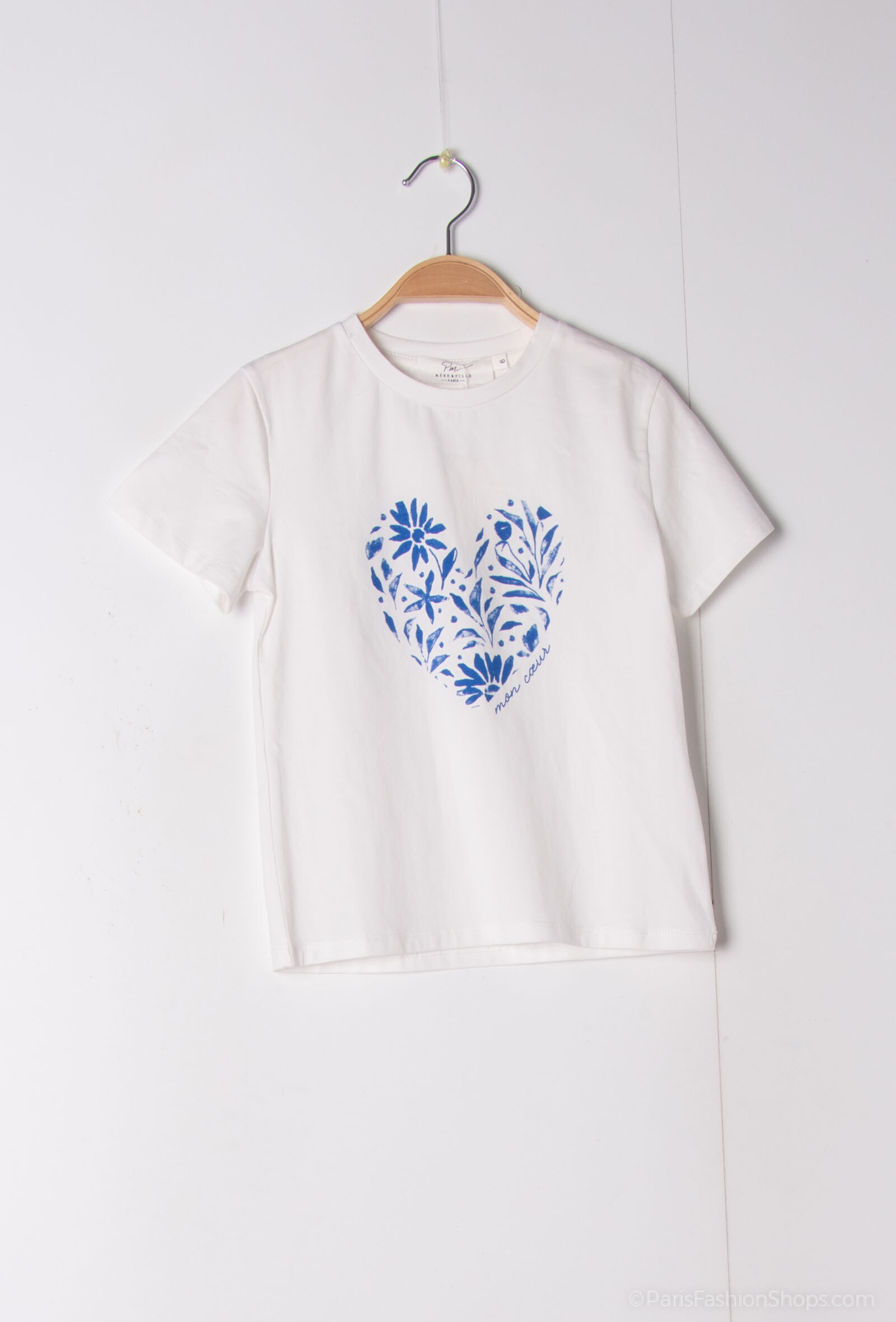 Großhändler PM Mère & Fille - T-Shirt mit Stickerei