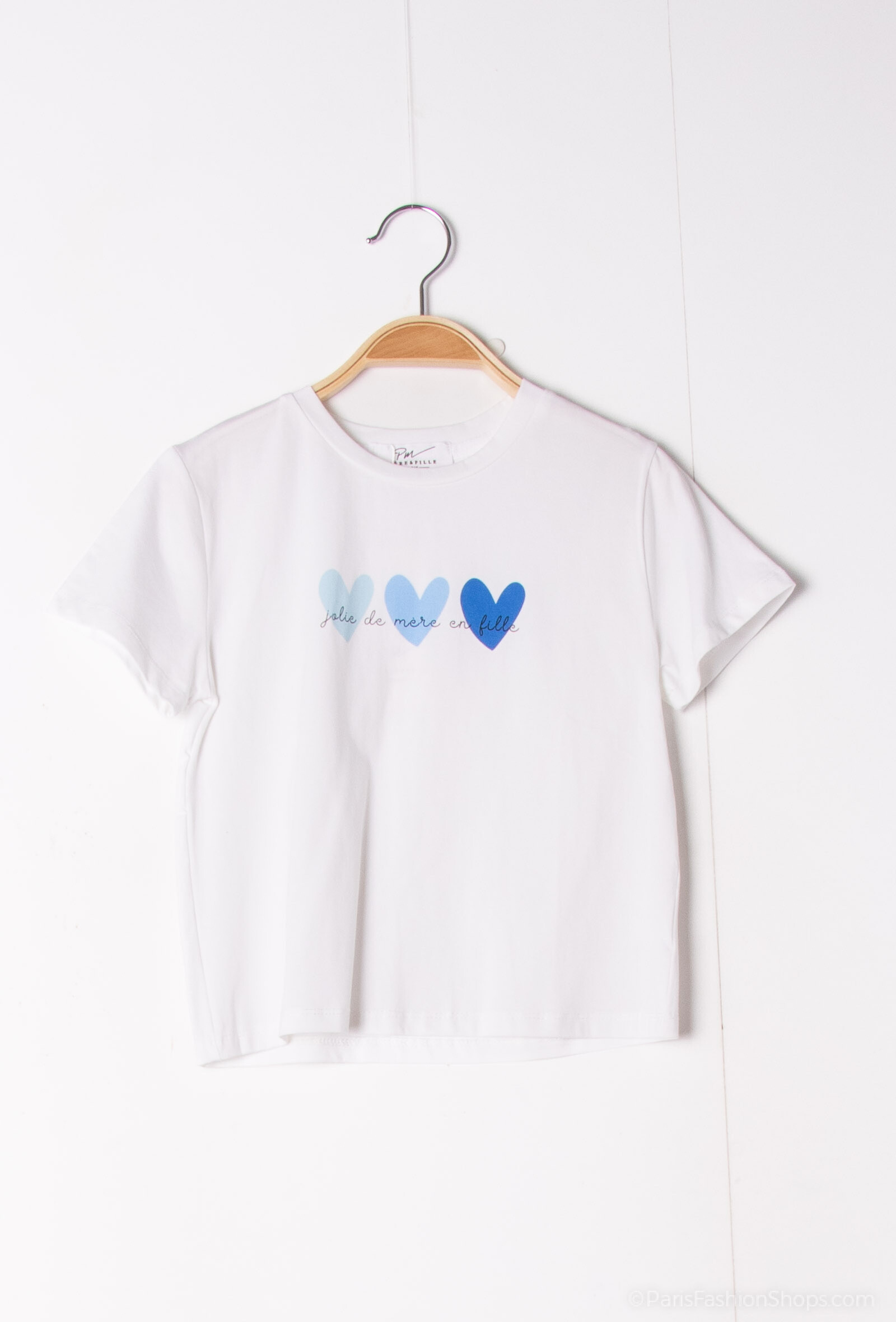 Großhändler PM Mère & Fille - T-Shirt mit Stickerei