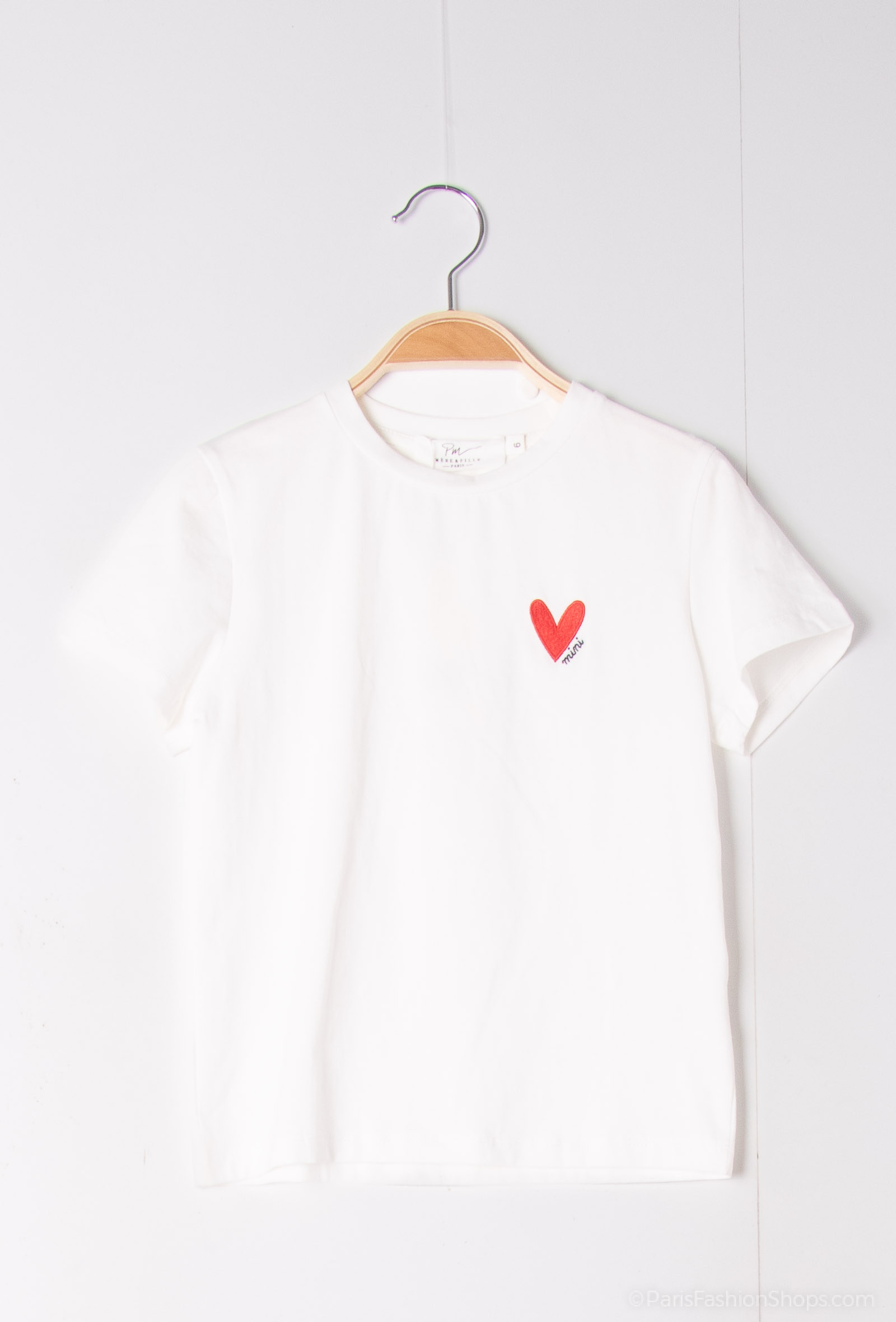 Wholesaler PM Mère & Fille - T-shirt with embroidery