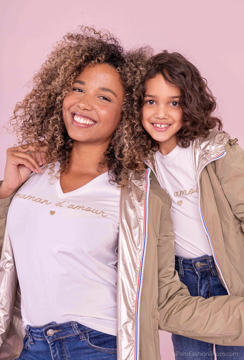 Großhändler PM Mère & Fille - Wendbare wasserdichte Jacke