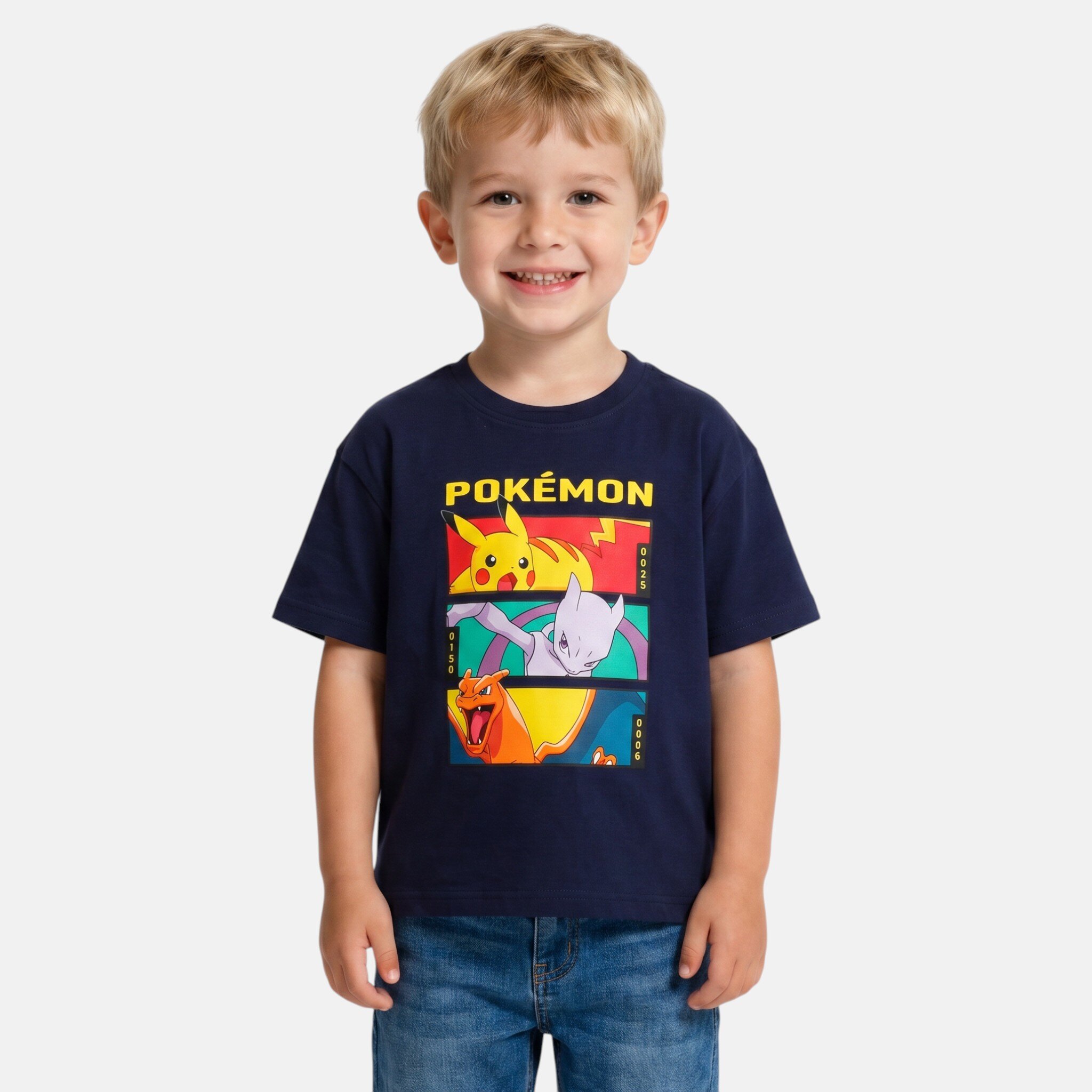 Großhändler Pokemon - Jungen Kurzarm-Pokemon-T-Shirt