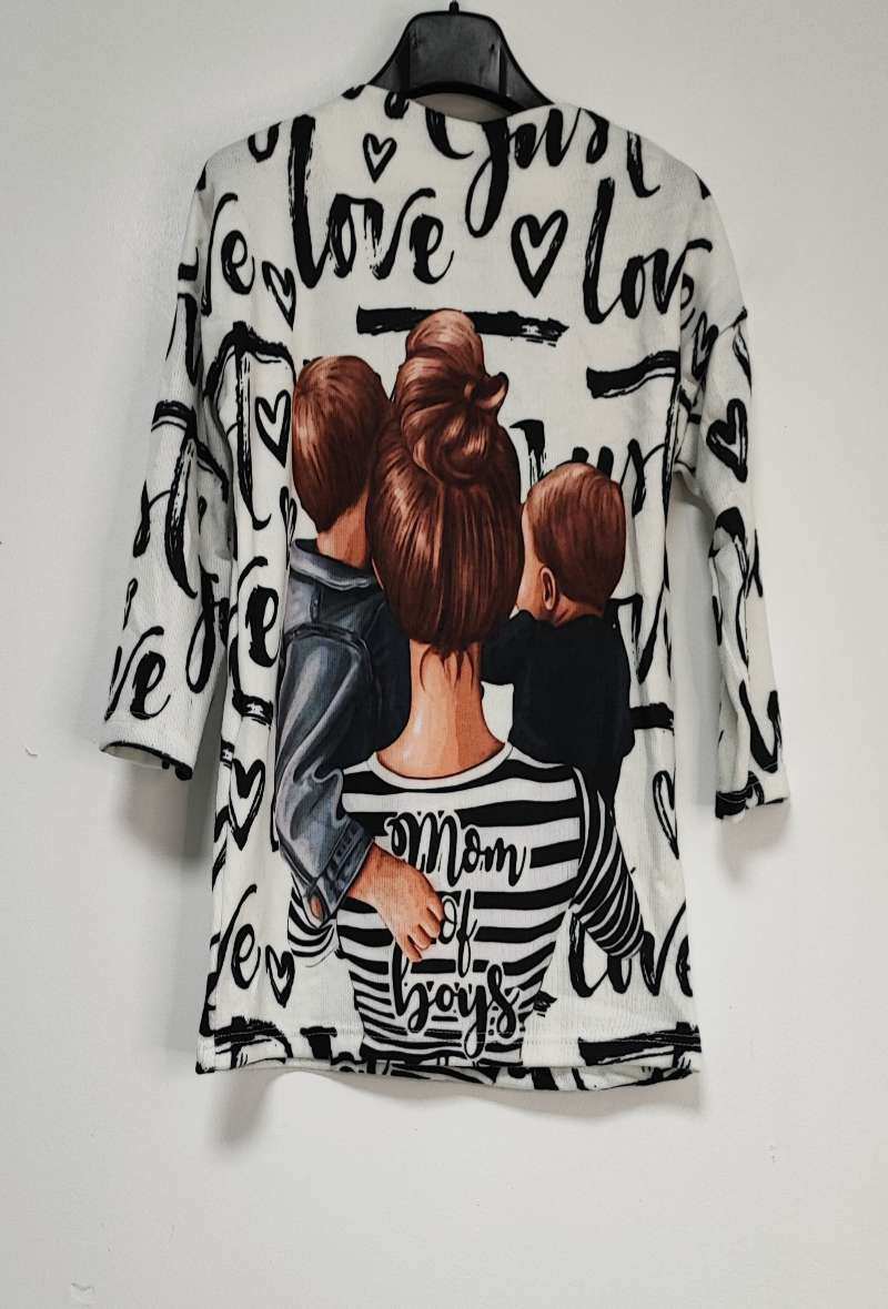 Grossiste POMELO KIDS - Pull imprimé
