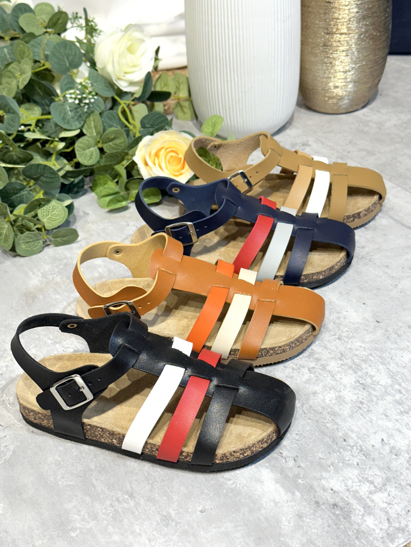 Wholesaler POTI PATI KIDS - Multicolored children's sandals KID640