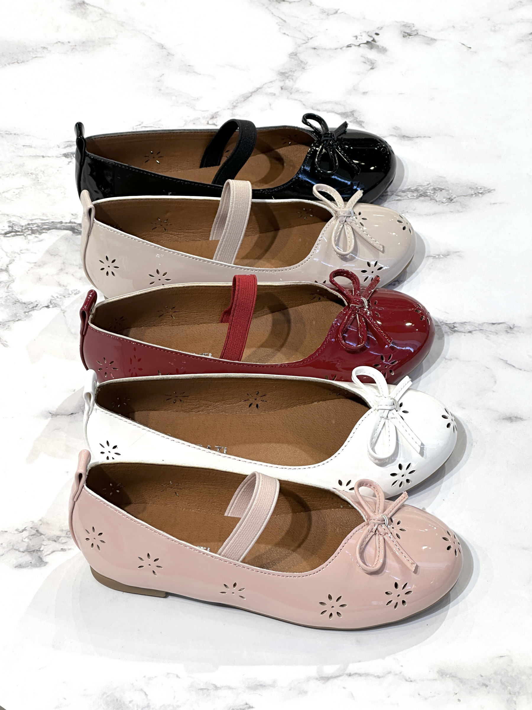 Wholesaler POTI PATI KIDS - KID709M Children's patent ballet flats