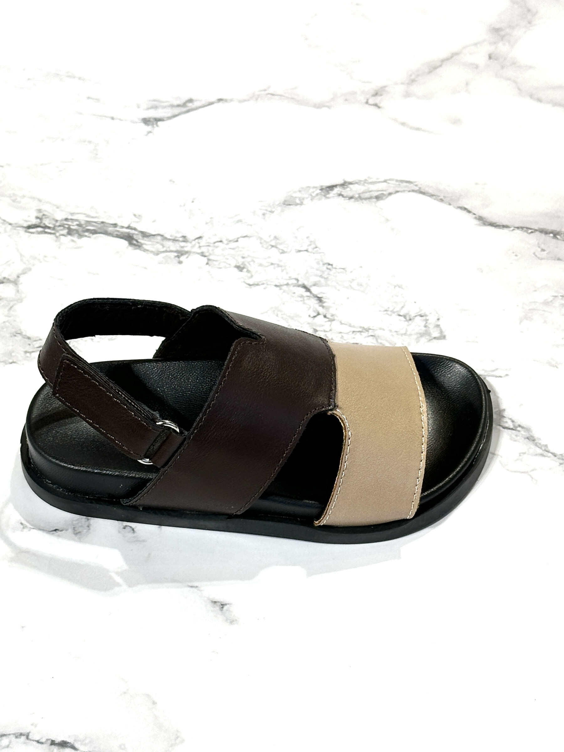 Grossiste POTI PATI KIDS - KID727L Sandales enfant garçon bicolore