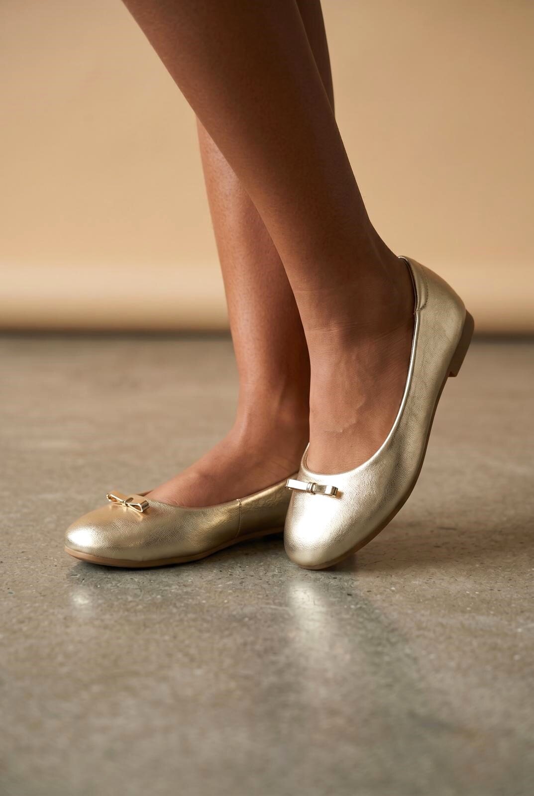 Grossiste POTI PATI KIDS - Ballerines fille avec nœud en acier du 31 au 36