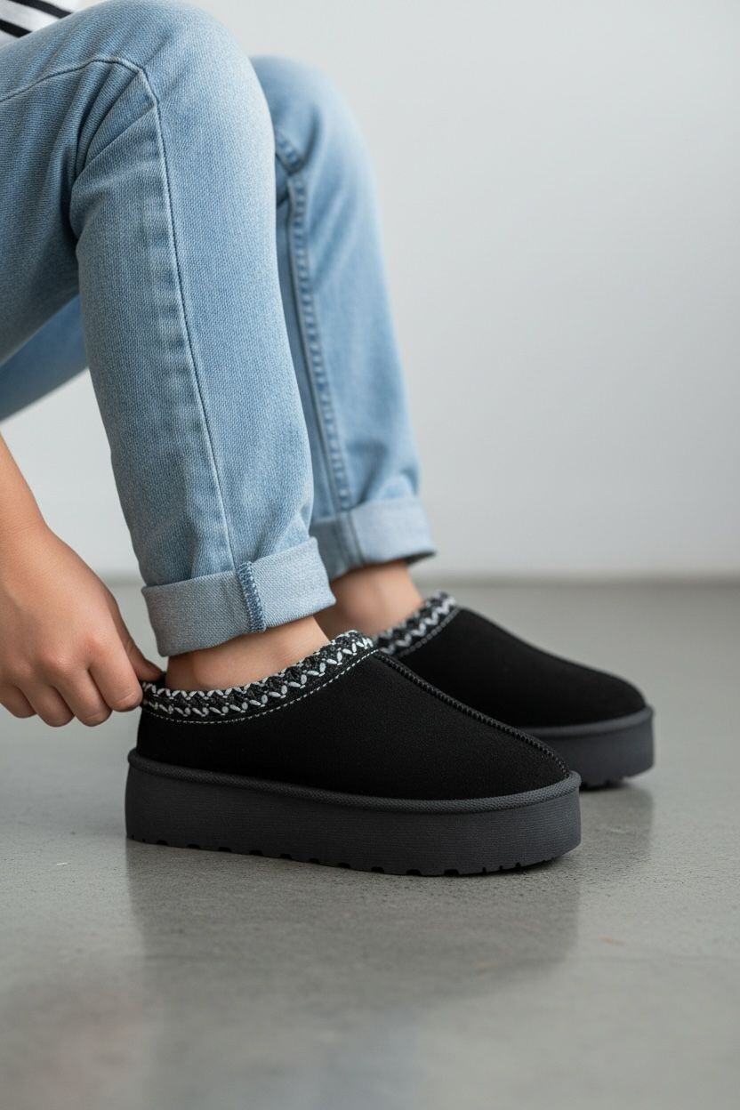 Mayorista POTI PATI KIDS - KID689L Zapatillas de casa con forro para niños