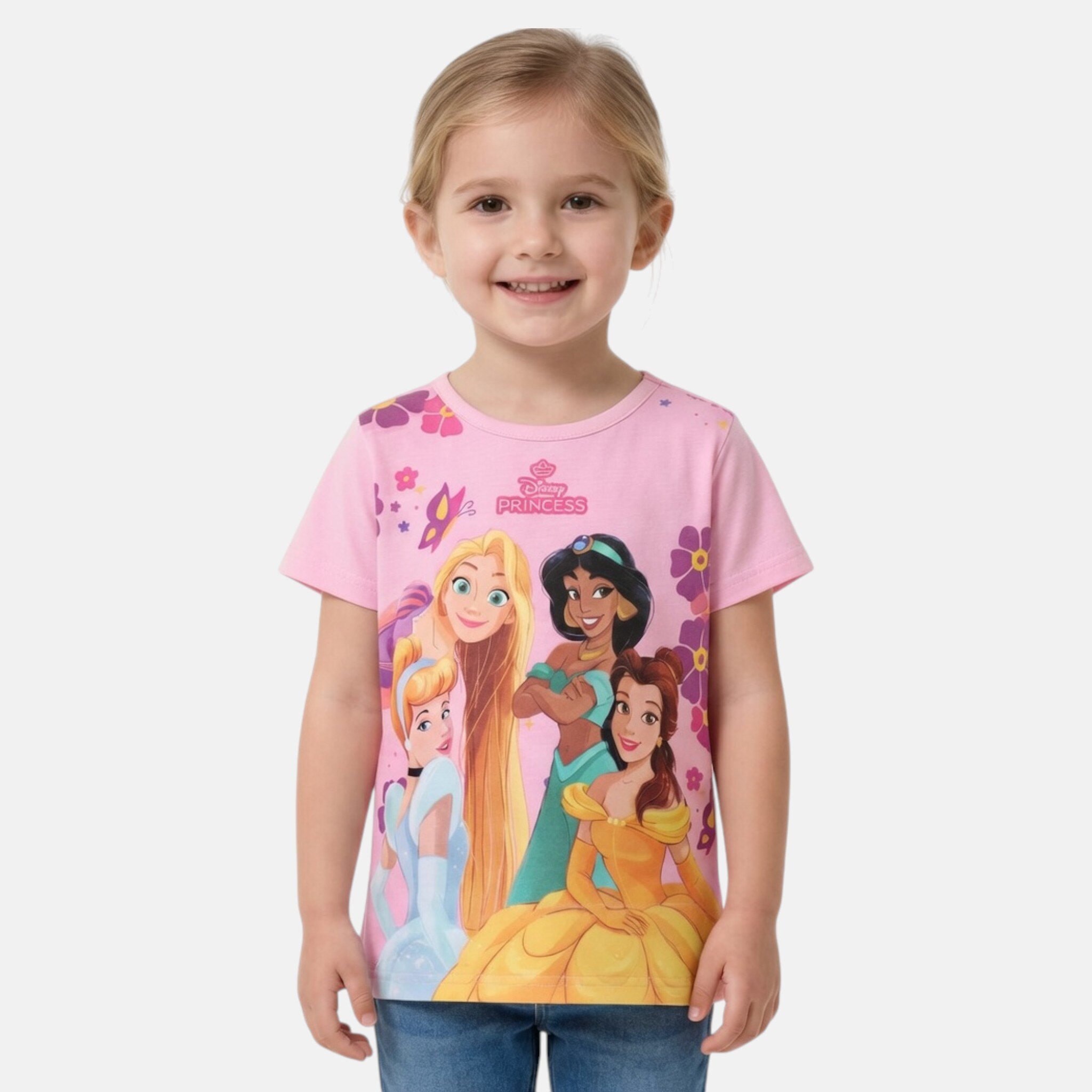 Grossiste Princesse (Kids) - T-shirt manches courtes Princesse Fille