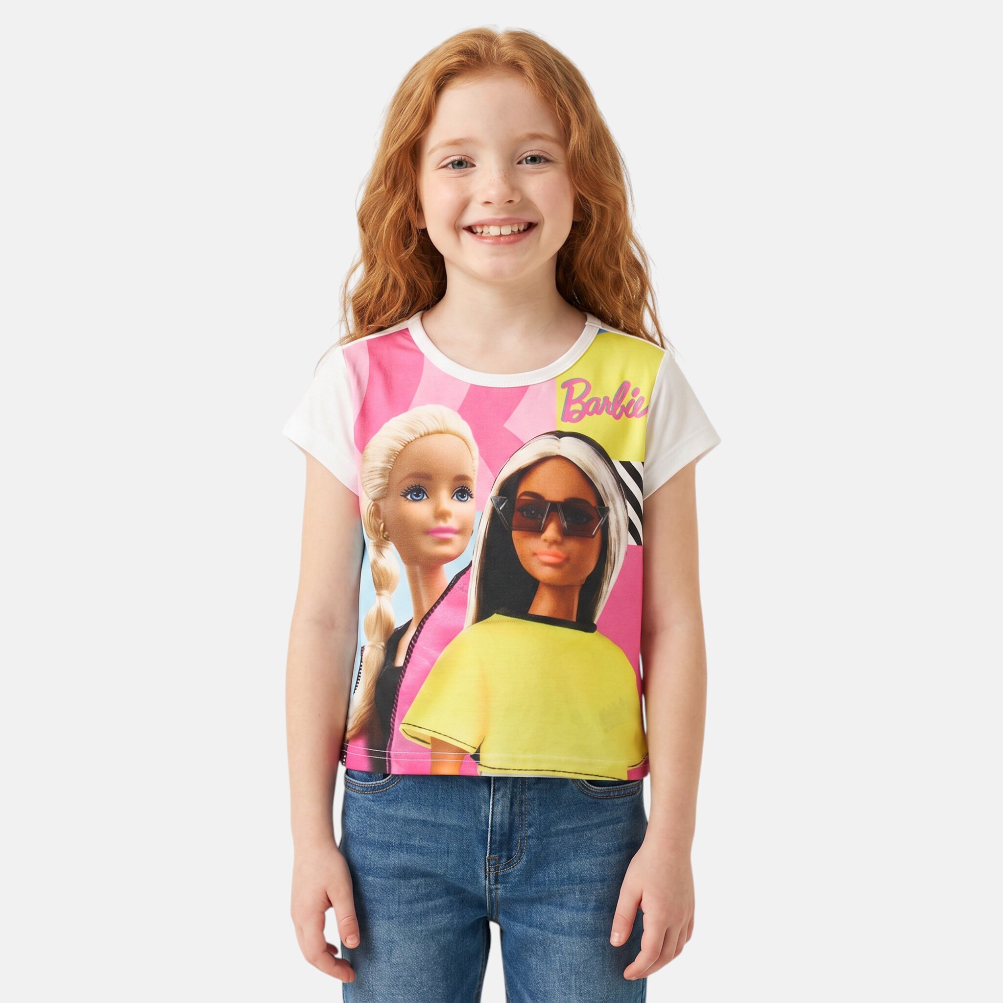 Grossiste Princesse (Kids) - T-shirt manches courtes Barbie Fille
