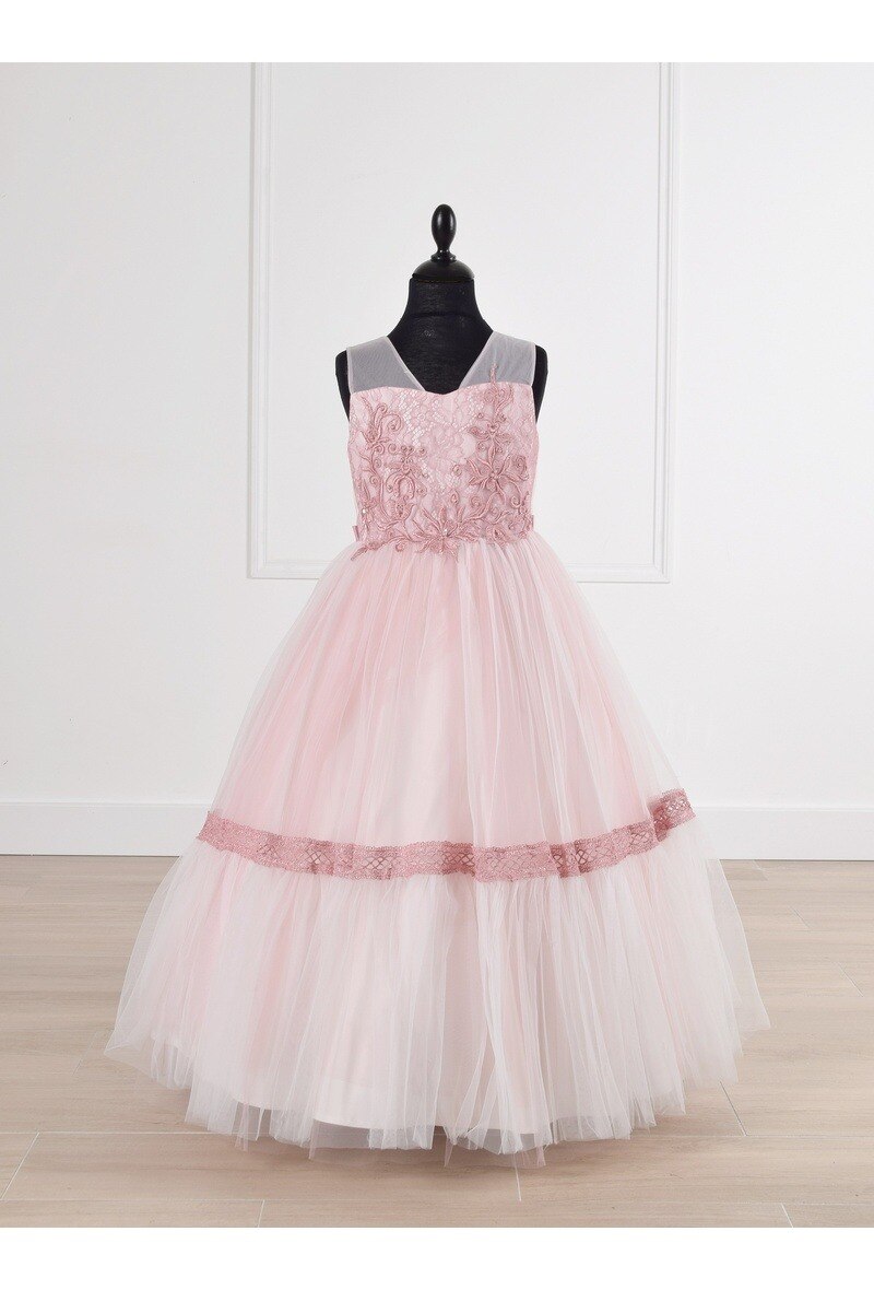 Mayorista R Framboise - Vestido de ceremonia para niña