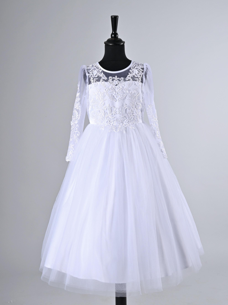 Mayorista R Framboise - vestido de comunión blanco
