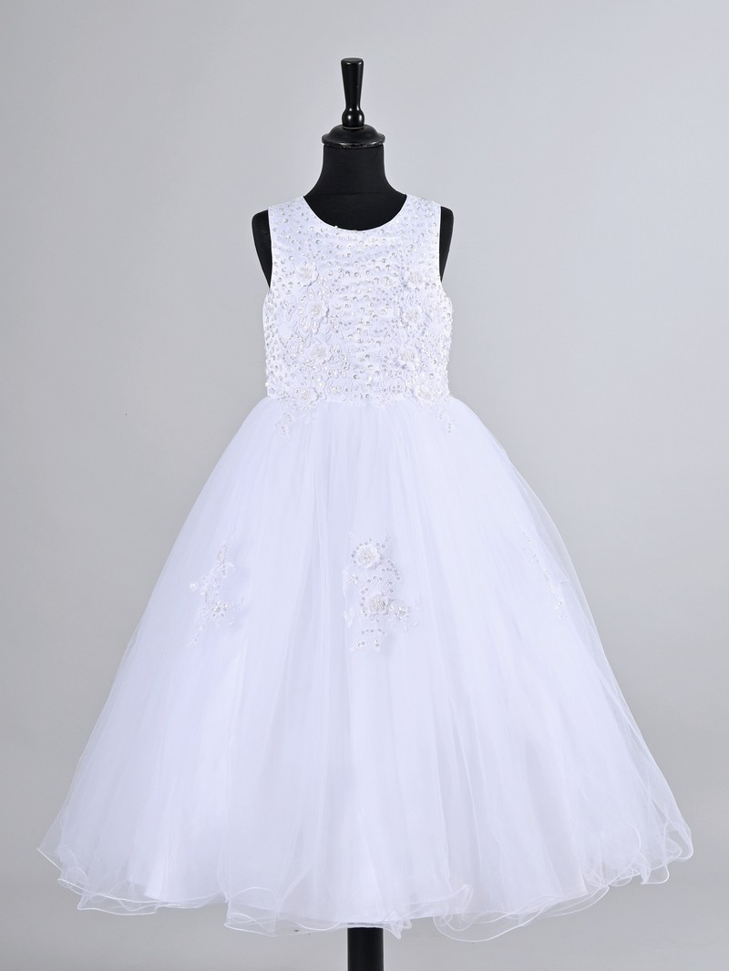 Mayorista R Framboise - vestido de comunión blanco