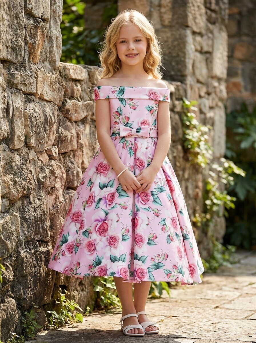 Grossista R Framboise - Abito stampato a fiori