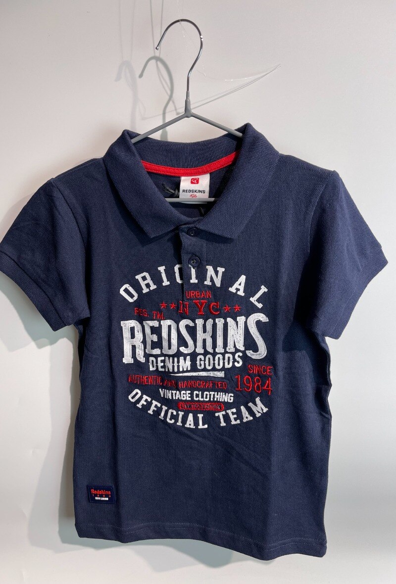 Grossiste REDSKINS - Polo manches courtes brodé  REDSKINS G2/6A