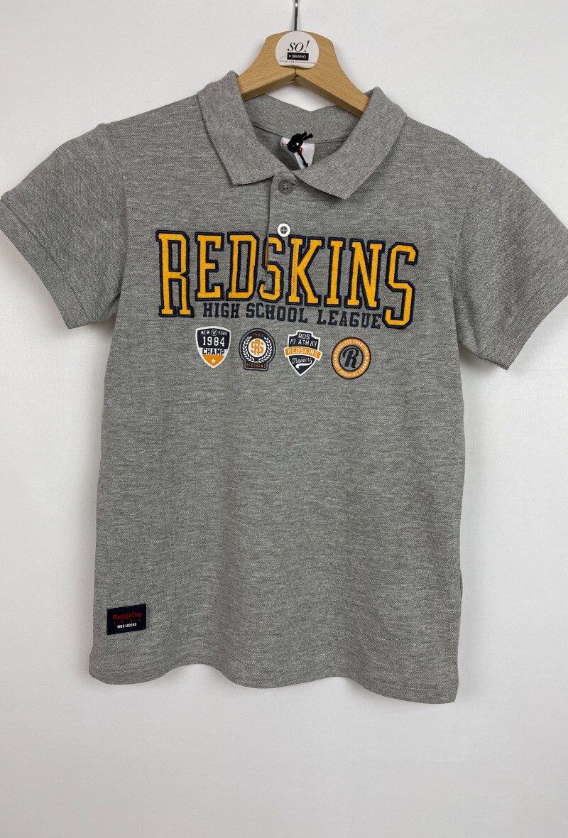 Großhändler REDSKINS - REDSKINS G8/16A besticktes Kurzarm-Poloshirt
