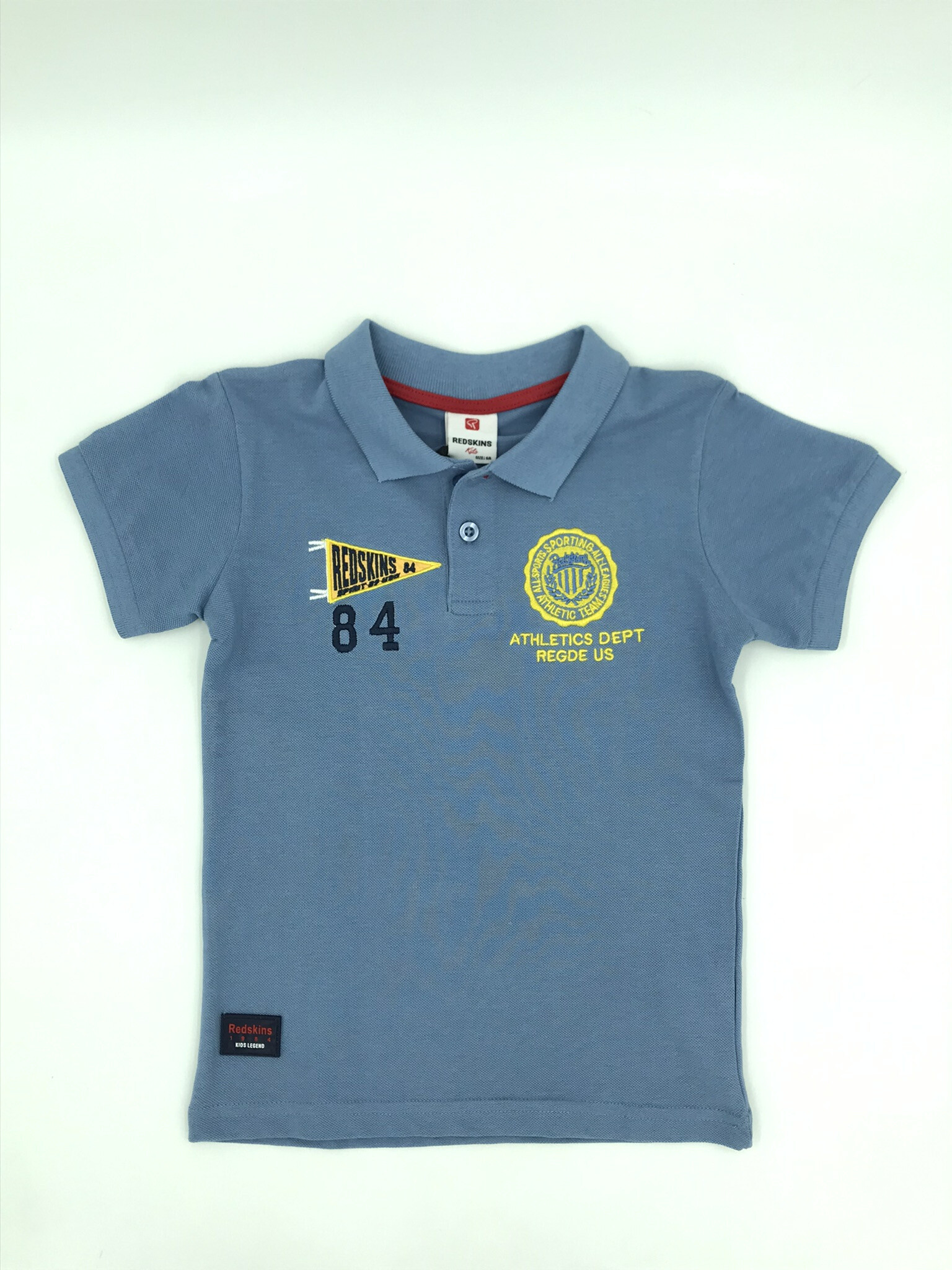 Großhändler REDSKINS - REDSKINS G2/6A BESTICKTES KURZARM-POLOSHIRT